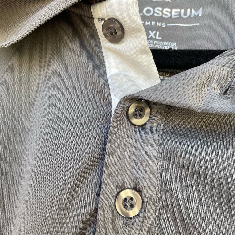 Colosseum Georgia Bulldogs OHT Military Appreciation Grey Camo Polo XL - Picture 5 of 12